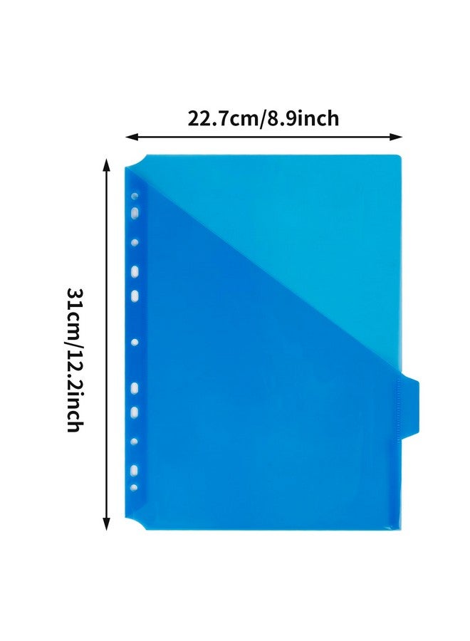 Eagle Single Pocket Plastic Divider Letter Size 5 Multicolor Tabs Builtin Name Tab Pocket Fits For Standard 3Ring Binders - Image 5