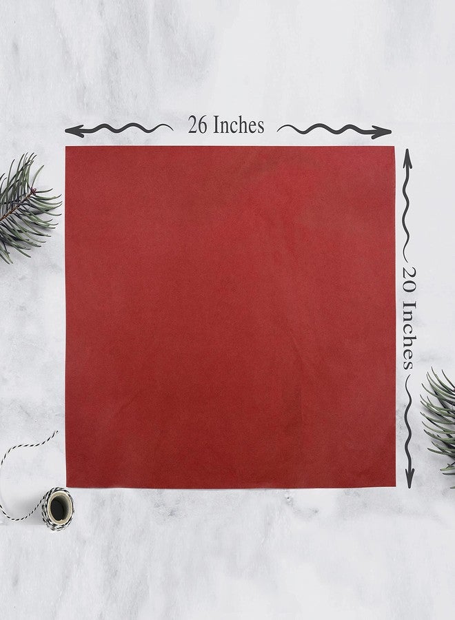 IM Customization Red and Green Christmas Tissue Paper - 30 Sheets - 20 x 26 Inches - for Christmas Gifts, Holiday Crafts, and More - Image 2