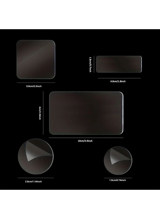 50 Pcs Small Round 0 8x0 8 Inch Double Sided Nano Tape Strong Removable Adhesive - Image 5