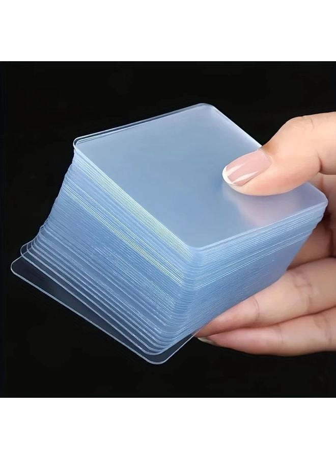 50 Pcs Small Round 0 8x0 8 Inch Double Sided Nano Tape Strong Removable Adhesive - Image 2