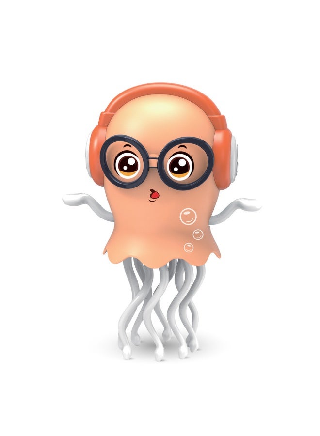 Dancing Jellyfish, New Products Automatic Sensing Obstacle-Avoiding Toys, with Light Music - Image 1