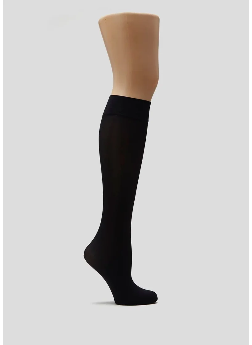 Matalan 2 Pack 40 Denier Opaque Knee Highs