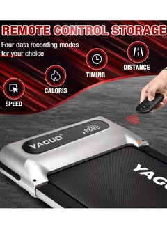 Lijiujia Treadmill 1 HP, maximum user weight 90 kg, area 40*110 cm, speed 1-6 km, Without a table model 560  - Image 2