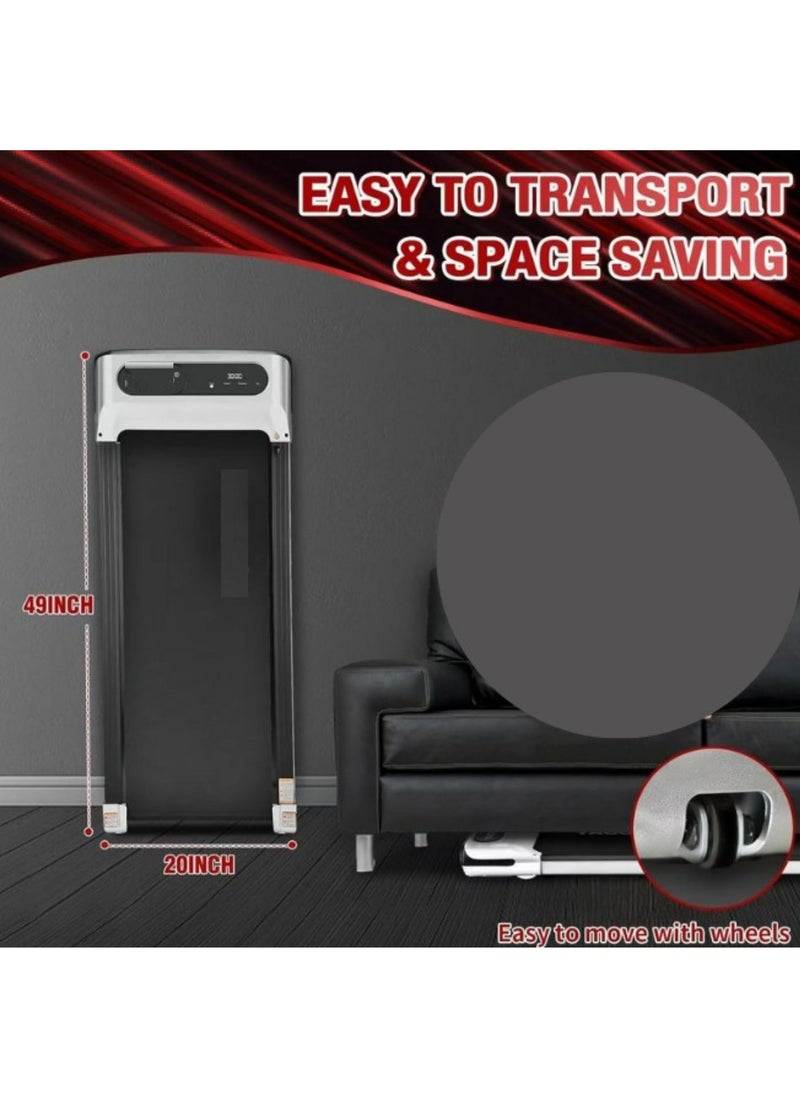 Treadmill 1 HP, maximum user weight 90 kg, area 40*110 cm, speed 1-6 km, Without a table model 560
