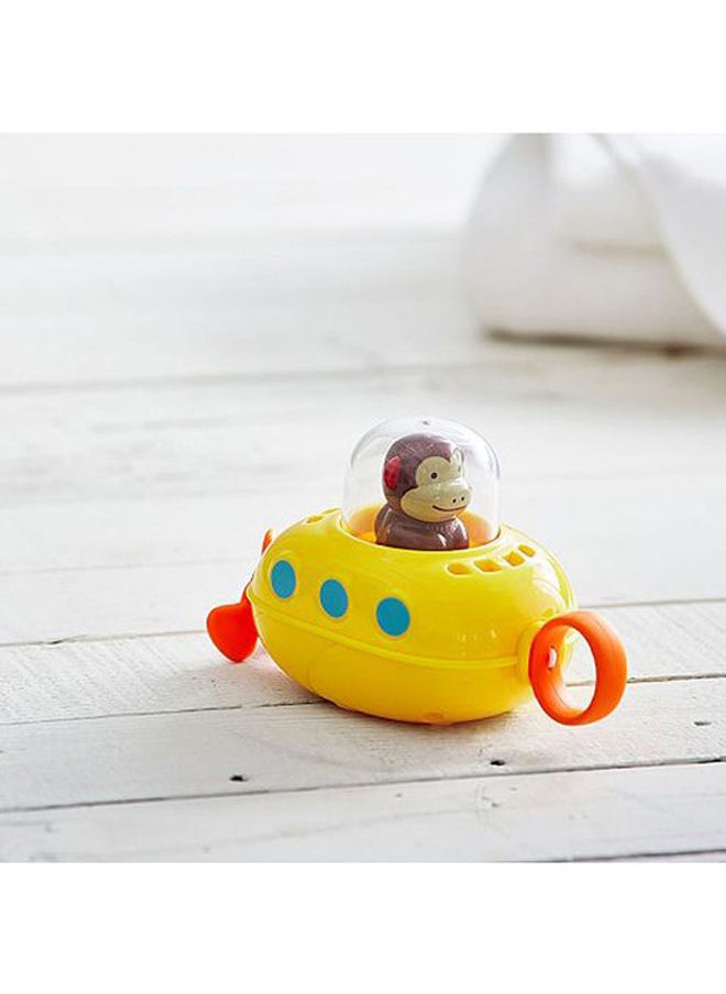 NIBEMINENT - Pull And Go Submarine Monkey Bath Toy 69.85x48.26x29.46cm - Image 1