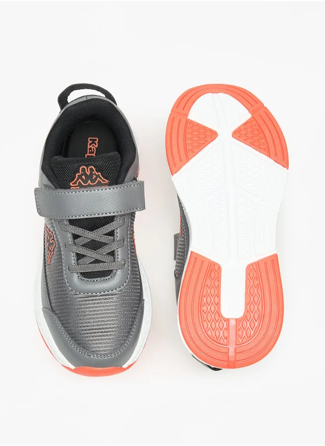 كابا Boys' Colourblock Walking Shoes with Hook and Loop Closure