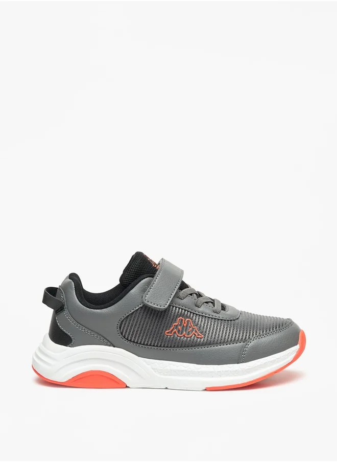 كابا Boys' Colourblock Walking Shoes with Hook and Loop Closure