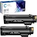 LxTek Compatible Toner Cartridge Replacement for Xerox 6510 6515 106R03480 106R03477 106R03478 106R03479 Compatible with Xerox Phaser 6510 6510dn WorkCentre 6515 6515dn Printers High Yield 2 Black - Image 2