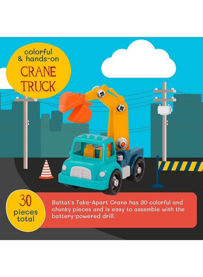 باتات - لعبة بناء كلاسيكية - أدوات لعب تظاهرية - شاحنات للأطفال الصغار - لعبة بناء خفة الحركة - 3 سنوات فما فوق - رافعة قابلة للتفكيك - Image 1