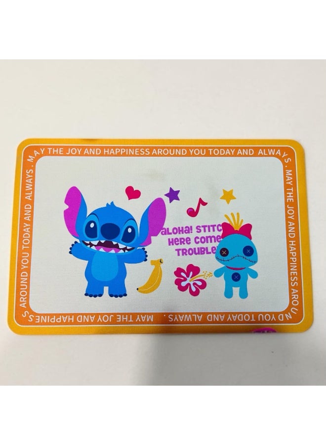 Small Rectangular Cartoon Floor Mat – Colorful Printed Design for Bathroom, Bedroom Entrance & Bedside - Image 2