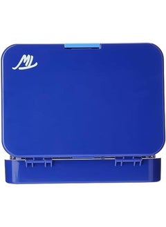 TINY WHEEL Blue Bento Box 4 Compartments With Clear Tray  - Image 4
