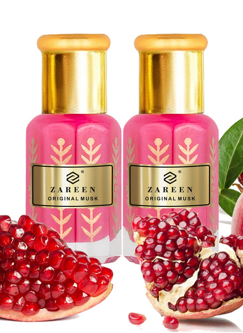 ZAREEN Set of 2 pieces Pomegranate Musk 6 ml  - Image 2