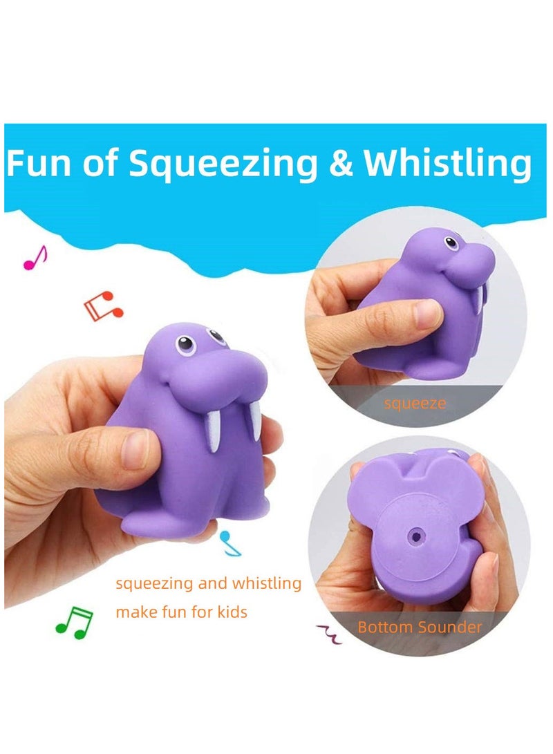 7in1 Toy Kit Baby Bath Pool Toys Set With Spray & Sounds 7Pcs Bathroom Pool Accessory Shark Fishing Play Set for Babies and Kids Bundle  - Image 5