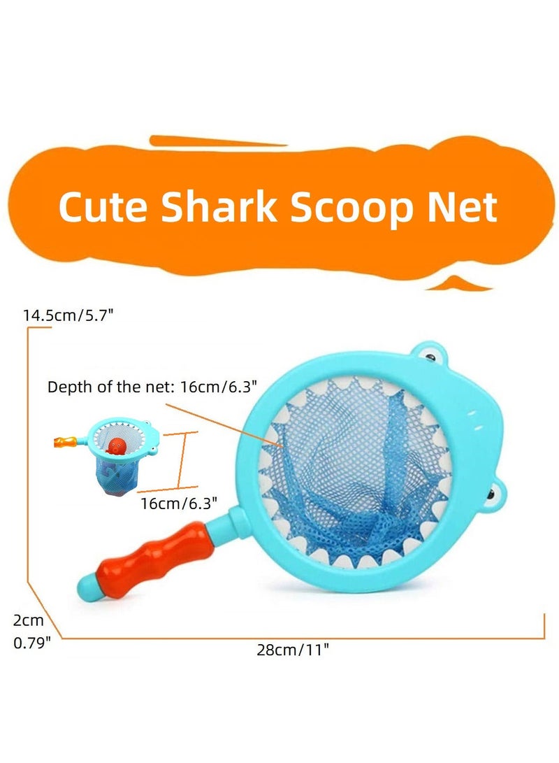 7in1 Toy Kit Baby Bath Pool Toys Set With Spray & Sounds 7Pcs Bathroom Pool Accessory Shark Fishing Play Set for Babies and Kids Bundle  - Image 3