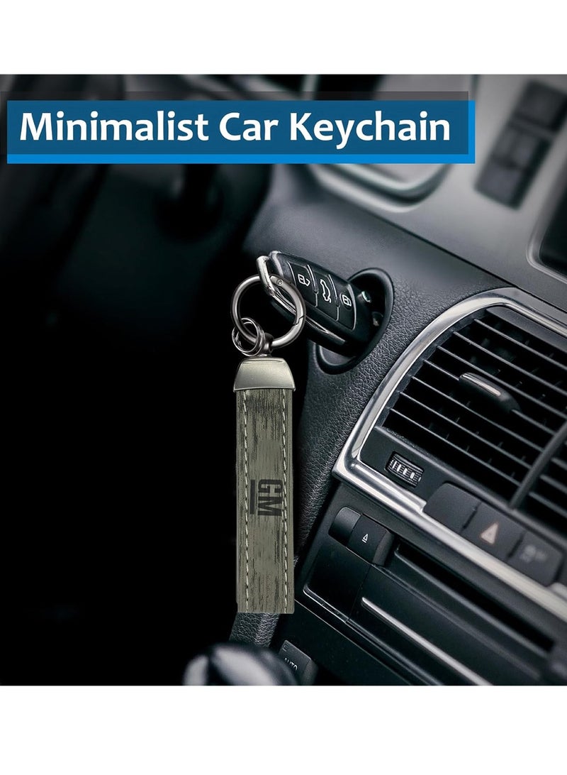 GM Elegant Metal Engraved Keychain with Secure Ring - Image 5