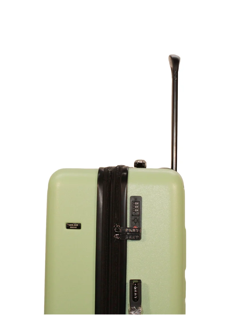 DKNY TOKEN 2.0 Hard side luggage on wheels for unisex | ultra lightweight ABS on with spinner wheels 4 Color Lime