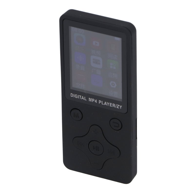 مشغل MP3 MP4 بصوت HiFi عالي الجودة وتخزين كبير بسعة 64 جيجابايت وشاشة 1.8 بوصة - مشغل موسيقى بلوتوث 5.0 لاسلكي مع سماعات أذن للرياضة والجري والسفر - Image 1