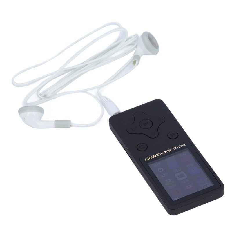 مشغل MP3 MP4 بصوت HiFi عالي الجودة وتخزين كبير بسعة 64 جيجابايت وشاشة 1.8 بوصة - مشغل موسيقى بلوتوث 5.0 لاسلكي مع سماعات أذن للرياضة والجري والسفر - Image 4