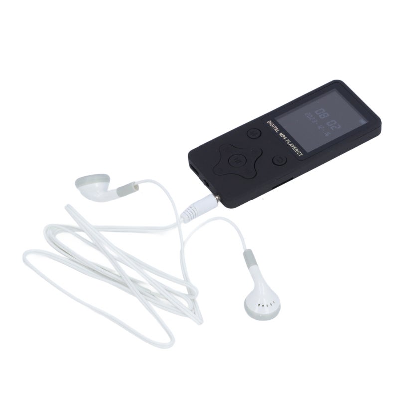 مشغل MP3 MP4 بصوت HiFi عالي الجودة وتخزين كبير بسعة 64 جيجابايت وشاشة 1.8 بوصة - مشغل موسيقى بلوتوث 5.0 لاسلكي مع سماعات أذن للرياضة والجري والسفر - Image 5