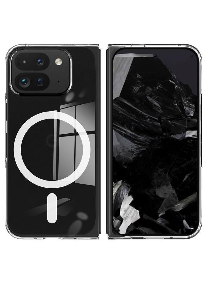 S-TOP Case For Google Pixel 9 Pro Fold Scratchproof PC Transparent MagSafe Phone Case - Image 2