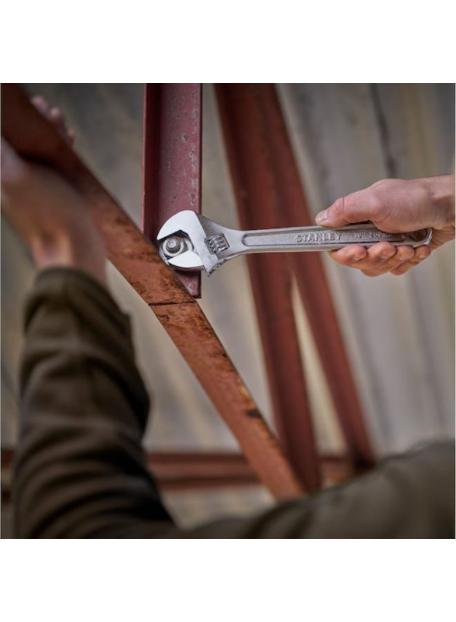 Stanley 12-inch (300 mm) Adjustable Metal Wrench - Image 3