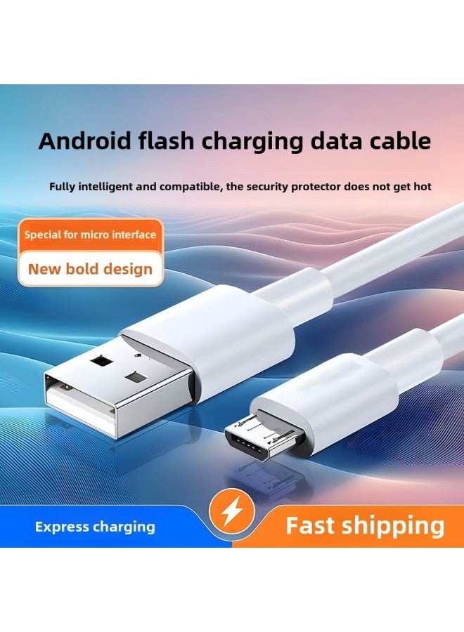 Official Fast Charging Data Cable For Huawei OPPO For Xiaomi Vivo Android Mobile Phone Charger Type-c Charging Line-Color:Type-c Oblate Super Fast Charge_super Fast: 2.2m Charging Cable - Image 4
