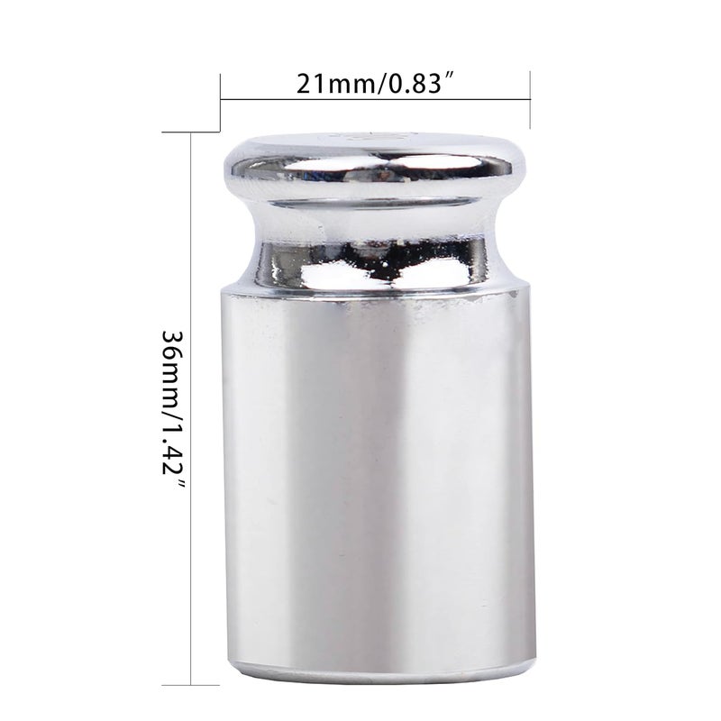 TEXALAN (R) M2 Chrome Scale Calibration Weight for School Lab Factory 100g - Image 2