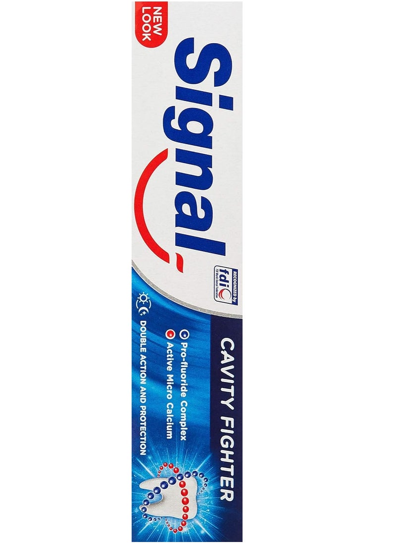 Signal - Signal Toothpaste Cavity Fighter 120ml (Pack of 4) - Image 1