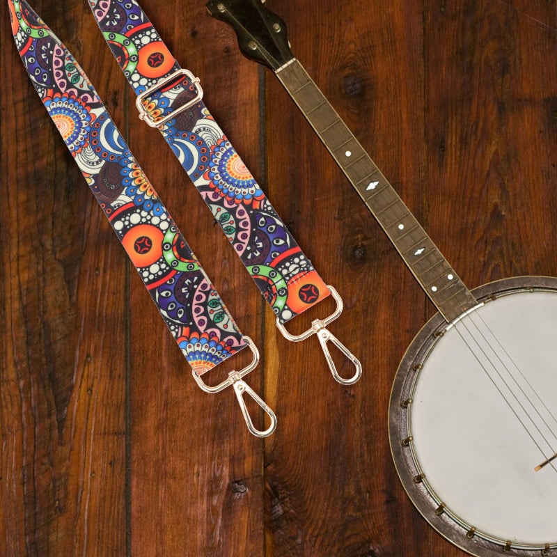 🎸 حزام صوتي بوليستر موسيقي تقليدي قابل للضبط - Image 4