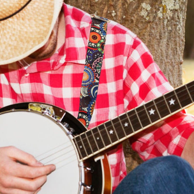 🎸 حزام صوتي بوليستر موسيقي تقليدي قابل للضبط - Image 3