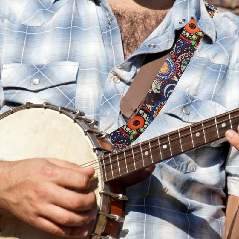 🎸 حزام صوتي بوليستر موسيقي تقليدي قابل للضبط - Image 2
