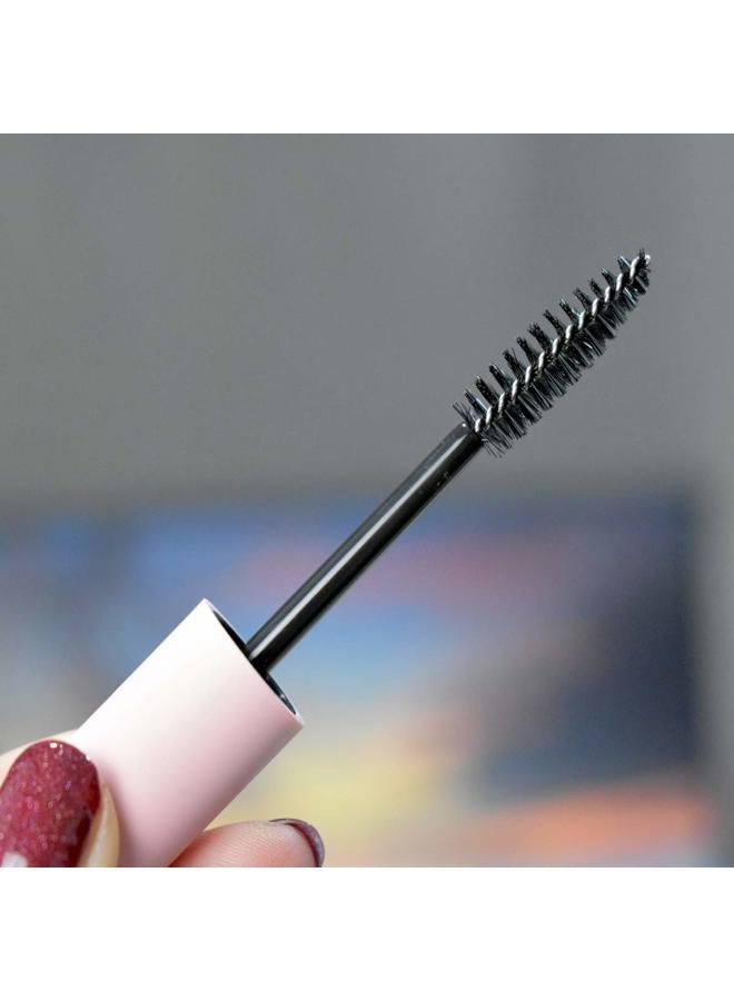 GTHER 10PCS 10ML Empty Mascara Tube Bottle with Eyelash Wand & Rubber Inserts & Funnels Set for Castor Oil/Eyelash Growth Oil, DIY Mascara Eyelash Cream Container with Cap, Matte Pink - Image 4