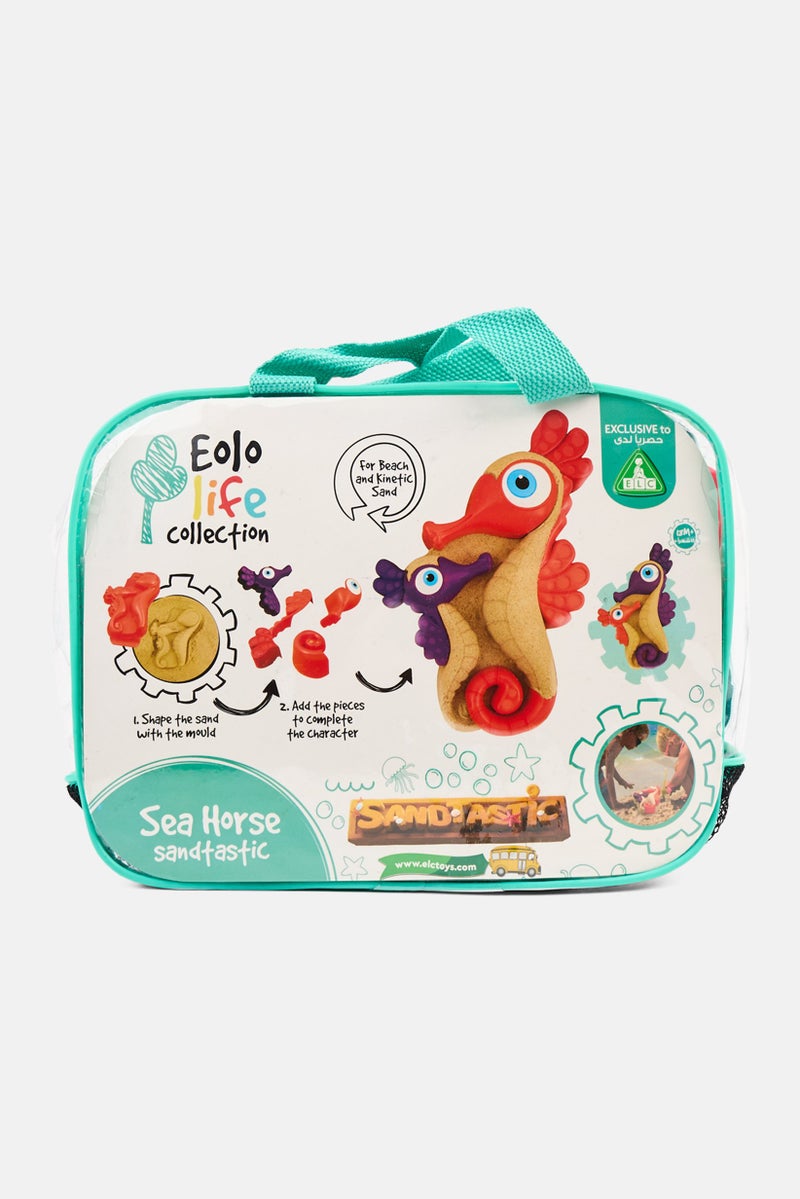 EOLO Sandtastik Seahorse Toy, Red  - Image 1