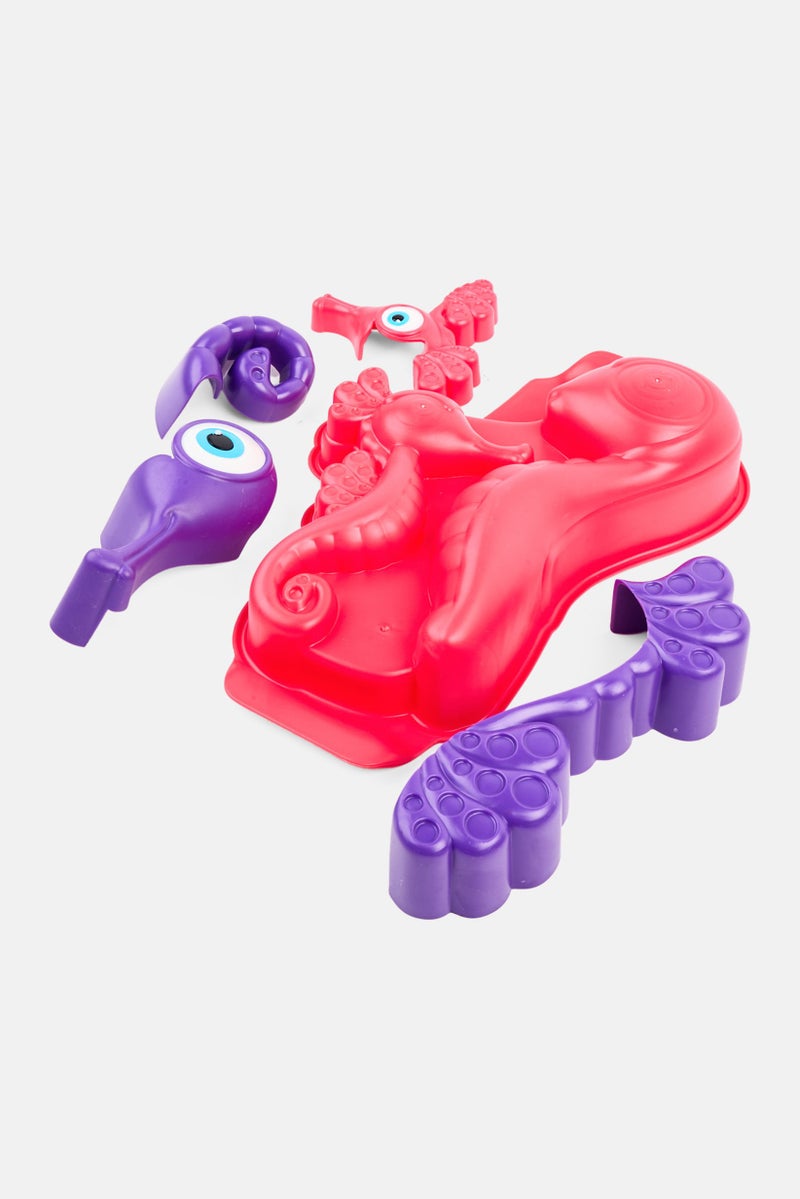 EOLO Sandtastik Seahorse Toy, Red  - Image 5