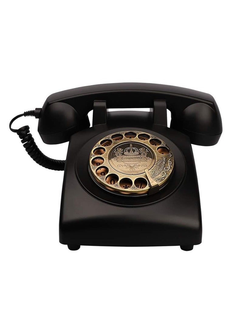 ANTIQUE Vintage Rotary Dial Corded Landline Telephone - Classic 1930s Style Home Decor & Business Phone  - Image 1