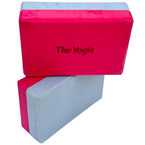 The Yogis Yoga Block | Yoga Brick (Set of 2, Extra Large Size), High-Density Premium EVA Foam Material for Strength, Balance, and Flexibility, Odour Resistant, Regular Size (9 x 6 x 3 inches, Set -2 with Belt ) - Image 4