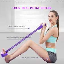 JAPP JAPP Pull/Waist Reducer Body Shaper Quality Pull String - Body Building Training, Rubber Pull Rope Exerciser, Toning Tube Multi Color  - Image 4