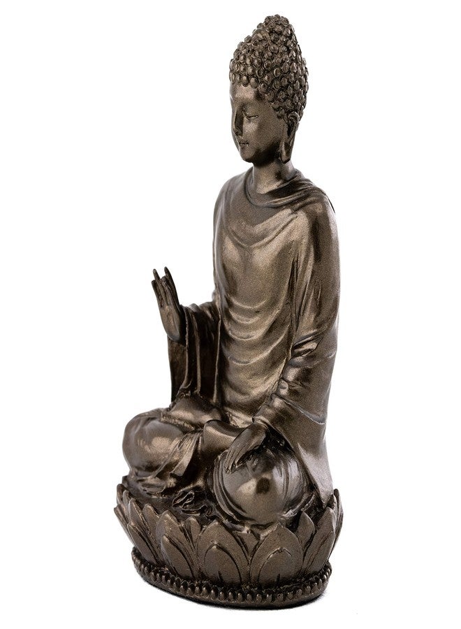 Top Collection Mini Shakyamuni Buddha Decorative Statue - Hand Painted Enlightened One Sculpture with Bronze Finish Look- 3-Inch Supreme Buddha Collectible Figurine - Image 2