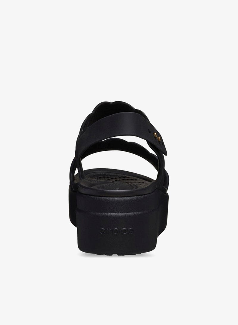 crocs Brooklyn Woven Upper Low Wedge - Image 5