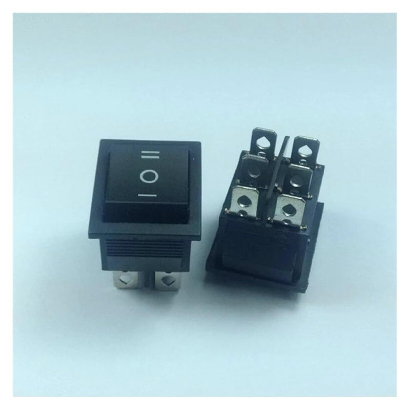 KCD4 203 DPDT تشغيل إيقاف تشغيل مفتاح روكر 3 مواضع 15A 250V 20A 125V تيار متردد 10 قطع - Image 2