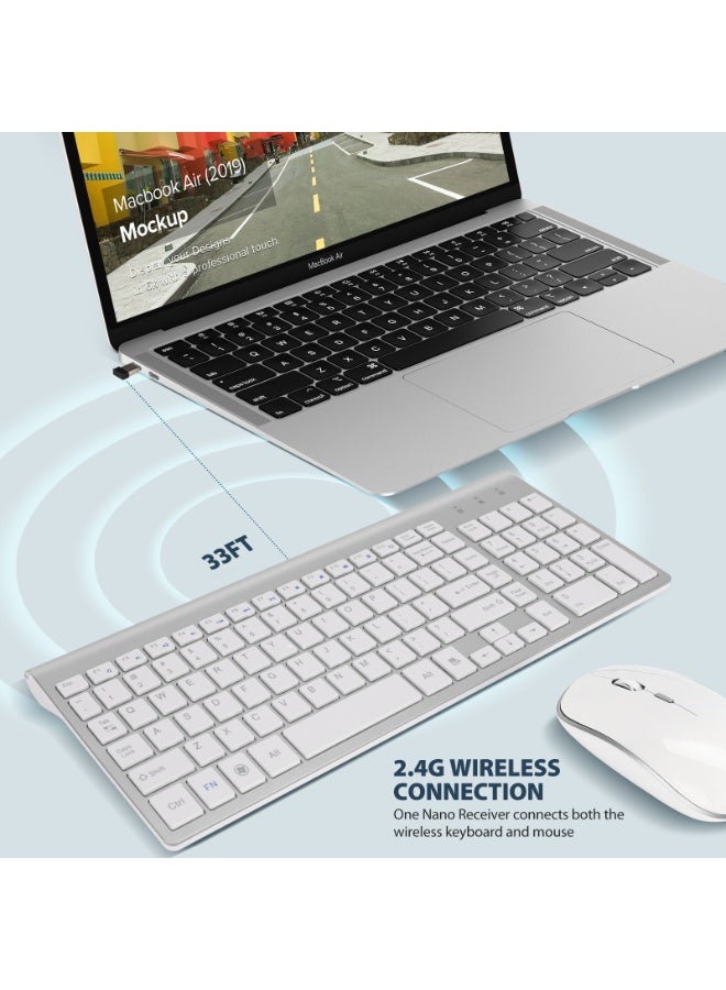 KUYING New Wireless Keyboard Mouse Office Esports Set - Image 2
