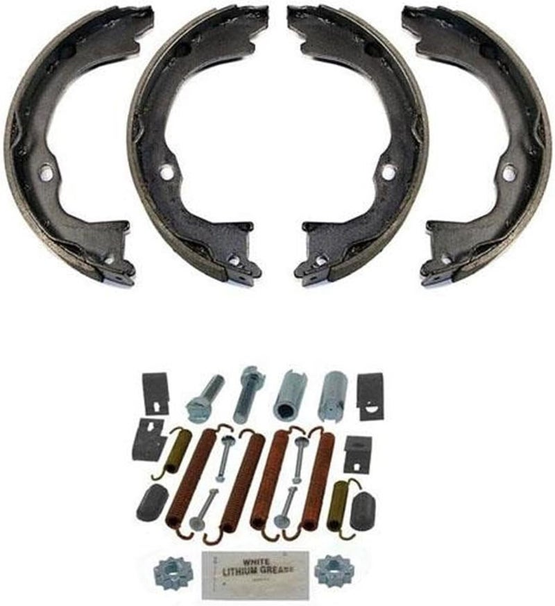 MAC Emergency Parking Brake Shoes Spring Kit Replacement Parts for Jeep Wrangler 2007 2008 2009 2010 2011 2012 2013 2014 2015 2016 2017 2018 2019 2020 2021 2022 2023 2024 - Image 1