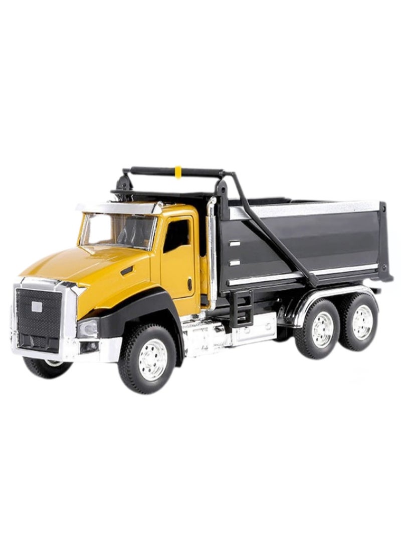 Children's Toy Alloy Texture Engineering Vehicle Model Engineering Vehicle Set (Engineering Excavator) - Image 1