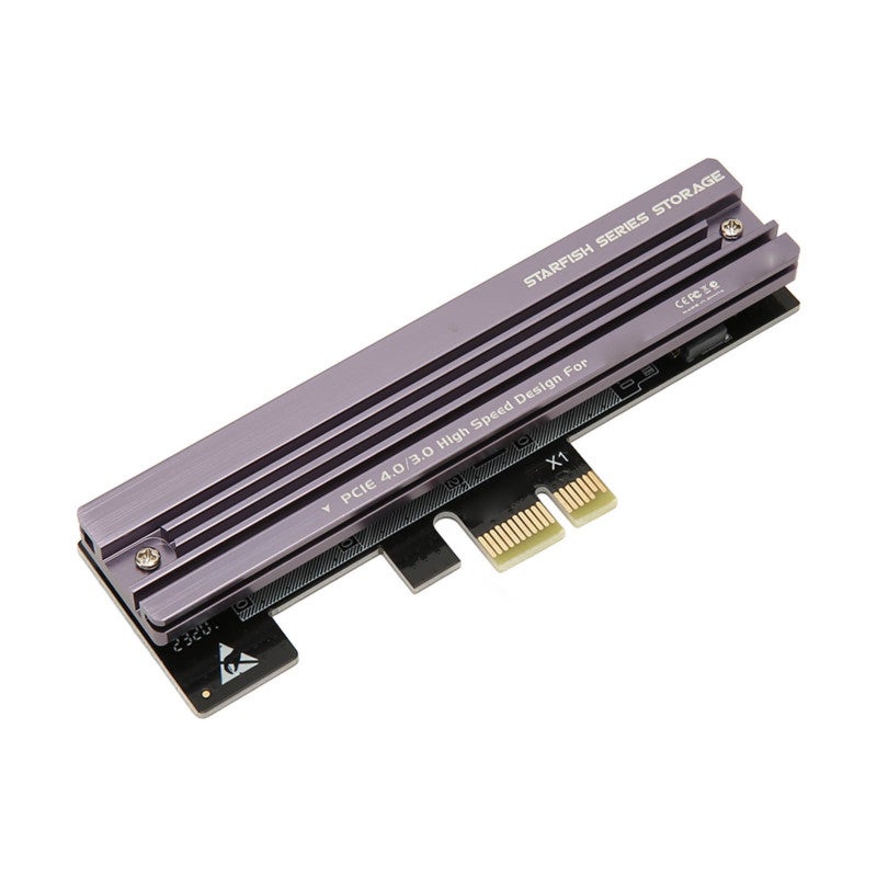 JEYI M.2 NVMe SSD to PCIe Adapter 2230 2242 2260 2280 750MB/s High Speed - Top Cover Design PCIe 4.0 X1 X4 X8 X16 Card for Win Linux OS X Laptop - Image 3