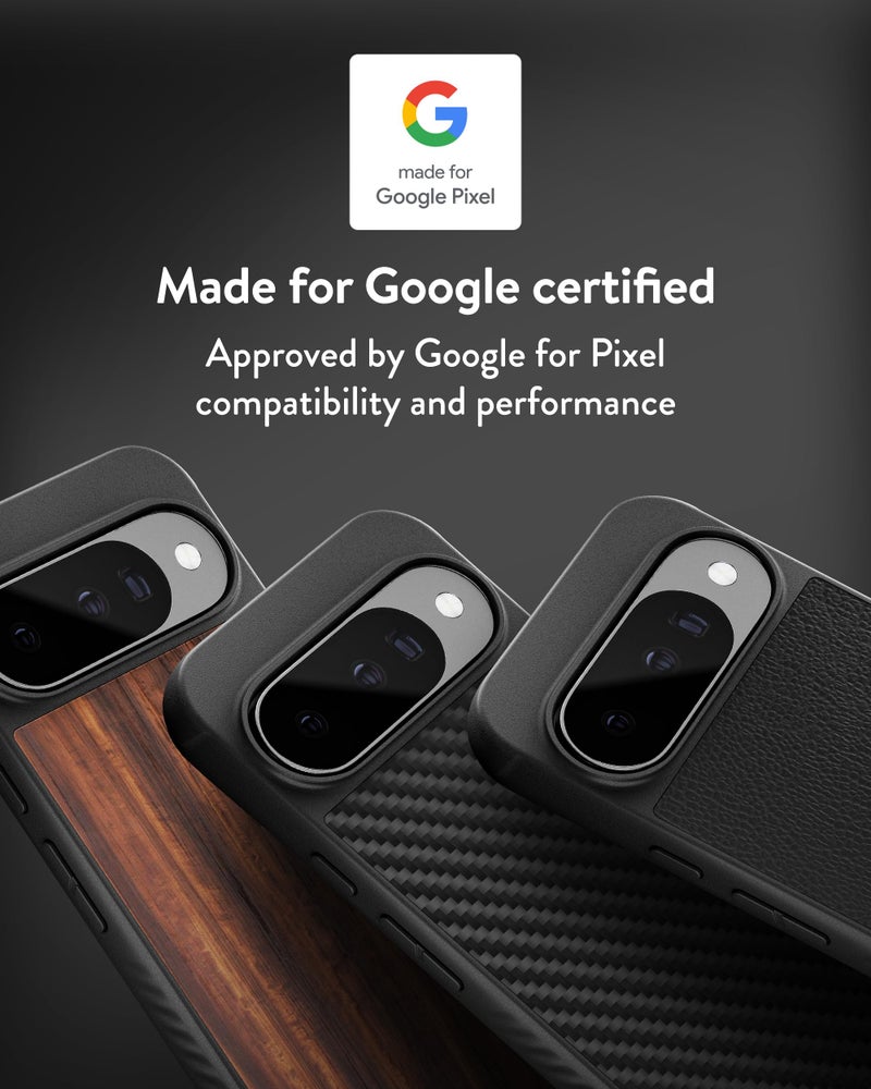 Mous for Google Pixel 10 Pro XL (2025) Case, Compatible with Qi2 MagSafe and Pixelsnap - Limitless - Protective Pixel 10 Pro XL Walnut Case - Shockproof Phone Cover, Brown - Image 2