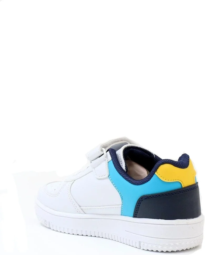 Cool Abel White-Sax Boys Casual Sneakers
