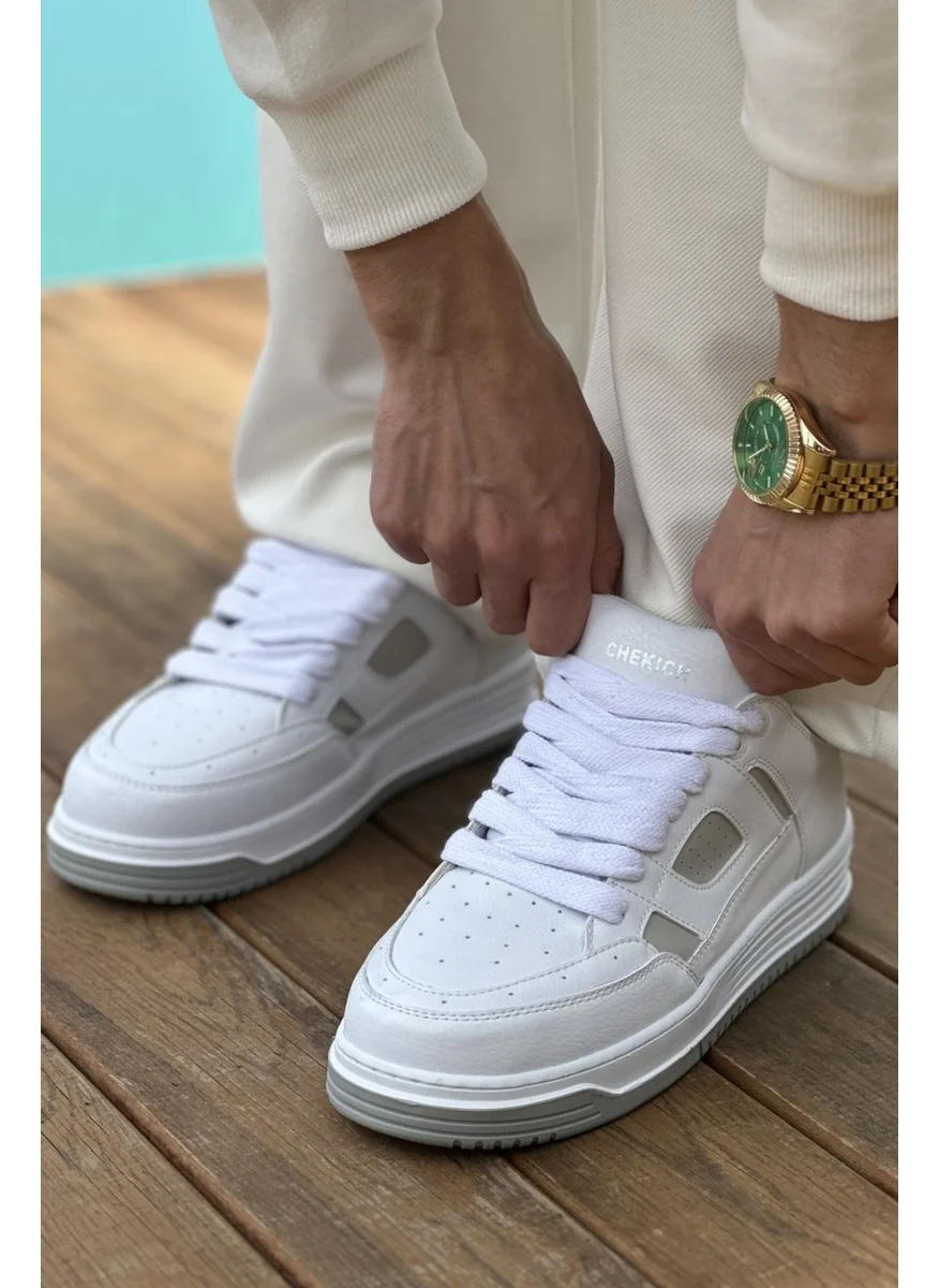 Chekich CH2410 Cbt Avax Men's Sneakers White/Grey
