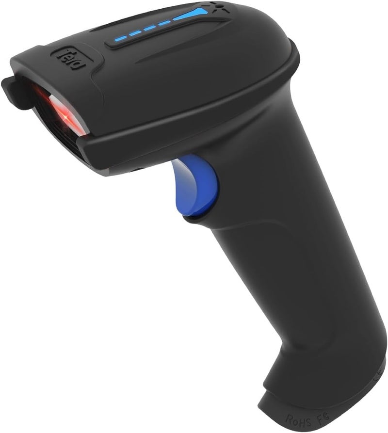 Tera Pro 1D Wireless Barcode Scanner 3 in 1 Bluetooth & 2.4G Wireless & USB Wired CCD Cordless 2500 Pixel Bar Code Reader with Battery Level Indicator for Windows Mac Android iOS Model T5100C - Image 1