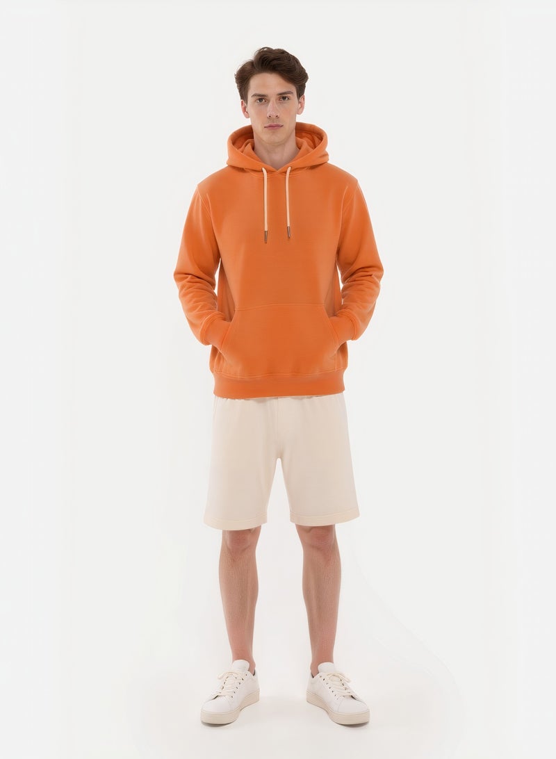 WISHWIND Unisex Casual Drawstring Comfort Lounge Shorts - Beige - Image 3