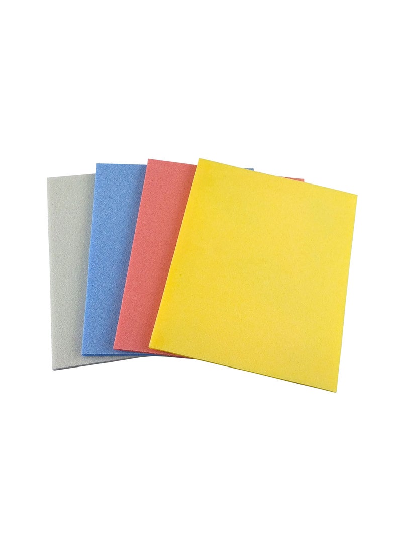 Starcke STARCKE Premium High Flex Contour Sanding Pad Sponges  for Wood Auto Body Paint Plastics and Metal 20 Pack Multi Grits 